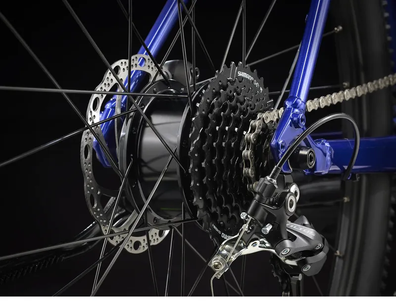 Trek Dual Sport+ 2 Hybrid eBike in Hex Blue X-Large-9